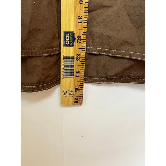 Game Guard Outdoors Men’s 2X Brown Tan Short Sleeve Button Front Hunting Shirt - Picture 5 of 6